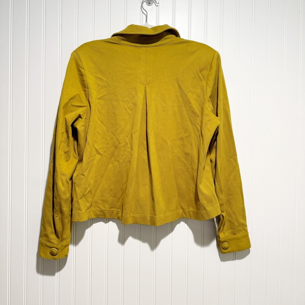 Cabi Touring Jacket Chartreuse Green Size Medium - Picture 6 of 6